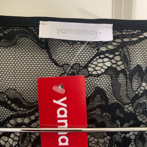 Black lace kimono - Picture 7 of 7